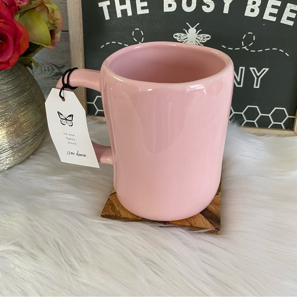 Rae Dunn Farmhouse YOUR BATTLE IS MY BATTLE Mug - Picture 4 of 4